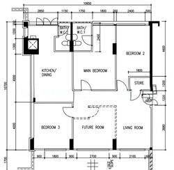 Blk 554 Hougang Street 51 (Hougang), HDB 4 Rooms #579772161